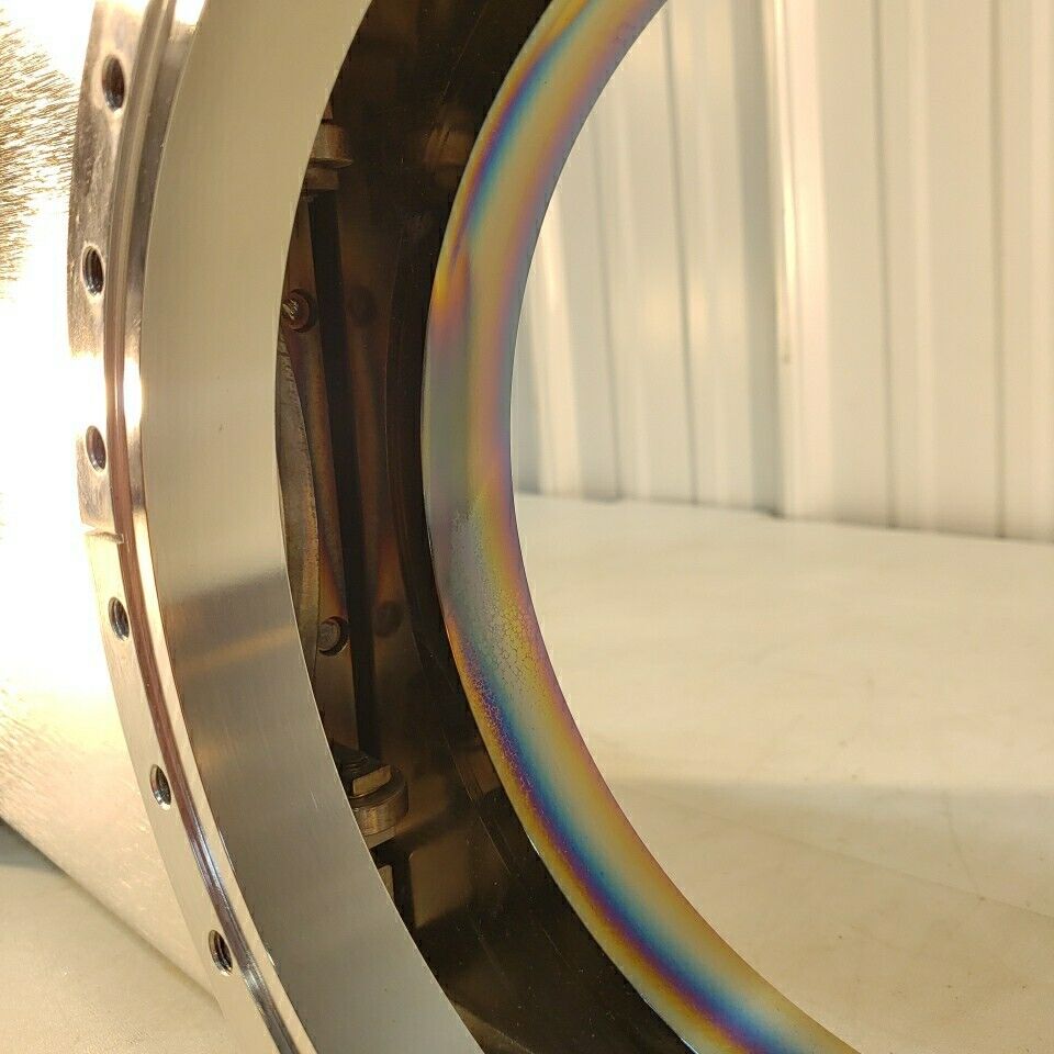 MDC DN200CF Conflat 10" CF GV-8000M UHV High Manual Vacuum Gate Valve Stainless