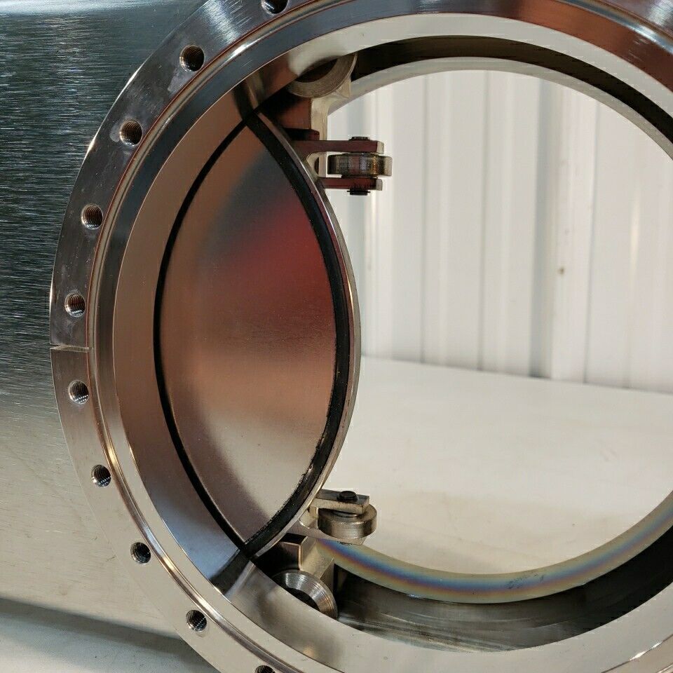 MDC DN200CF Conflat 10" CF GV-8000M UHV High Manual Vacuum Gate Valve Stainless