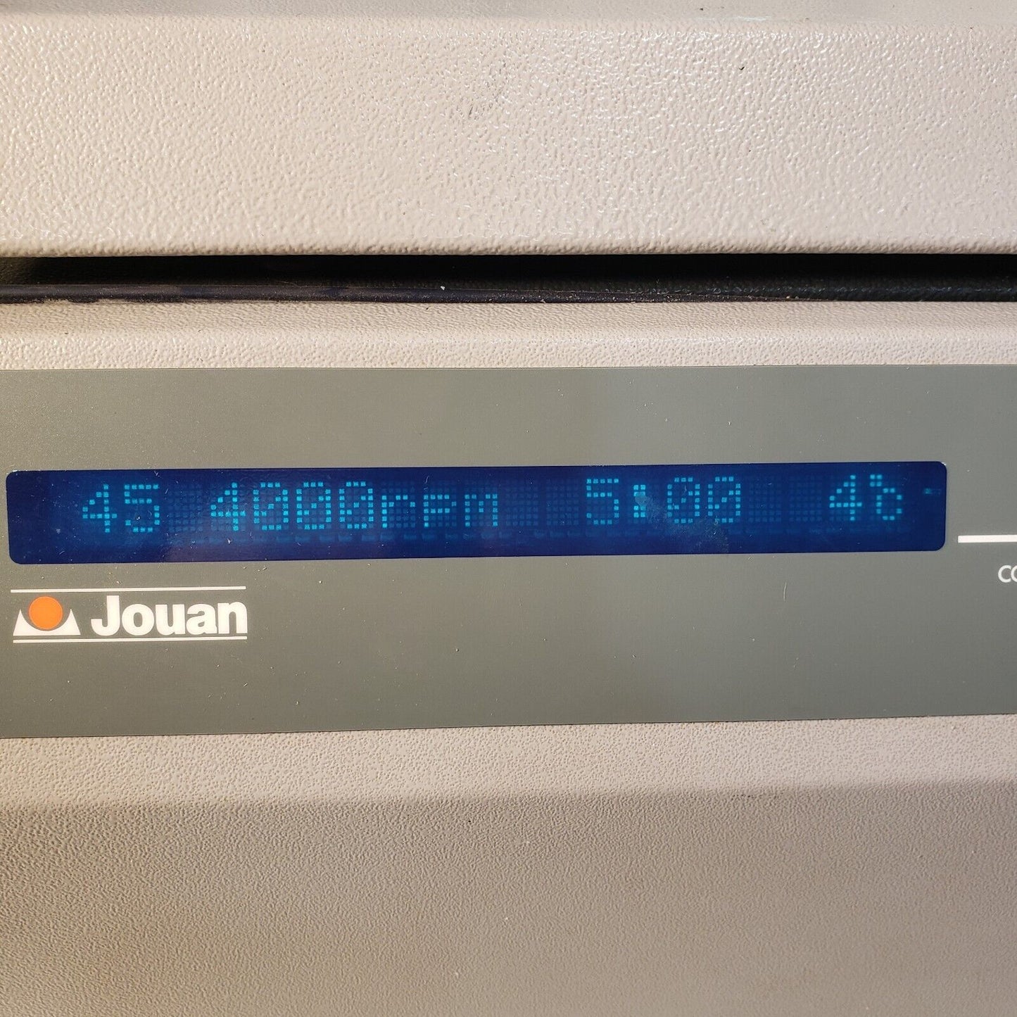 Jouan CR 422 Refridgerated Centrifuge 4750 Max Rotor RPM -8C To 40C CR4-22 120V