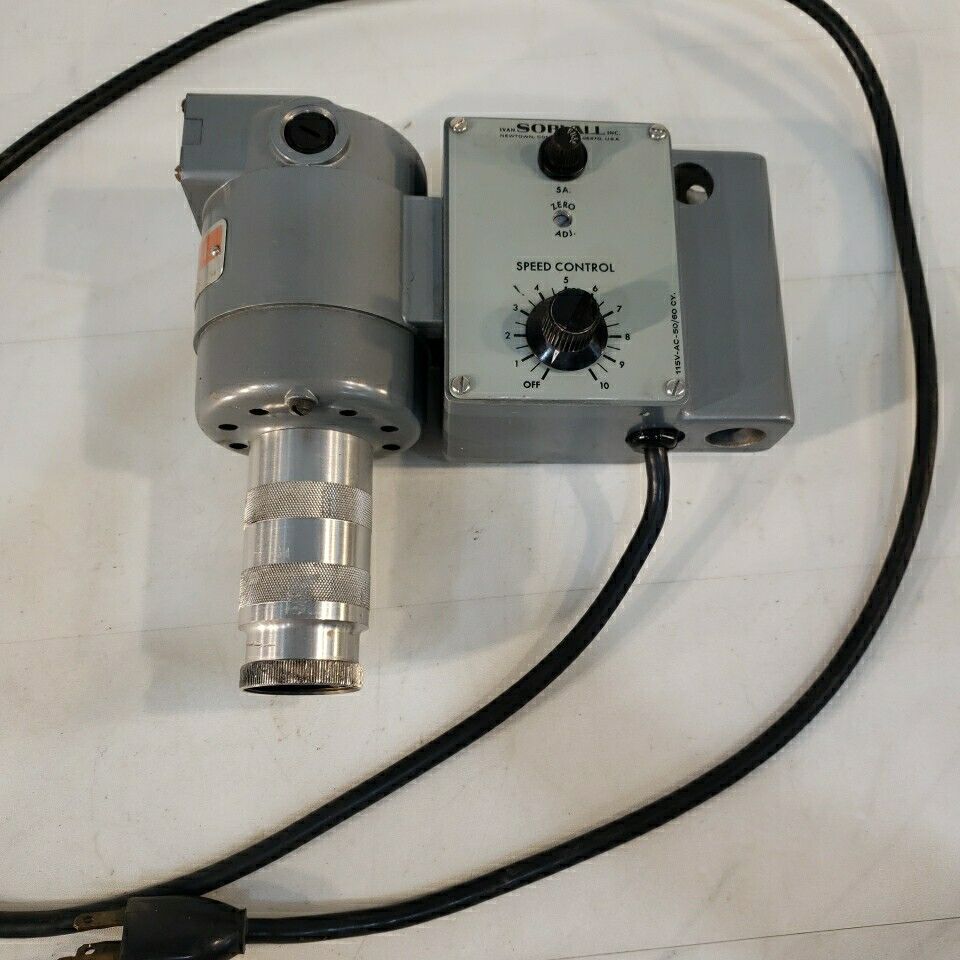 Sorvall 17150 Omni-Mixer 115V 5A 16000RPM With Speed Control Homogenizer