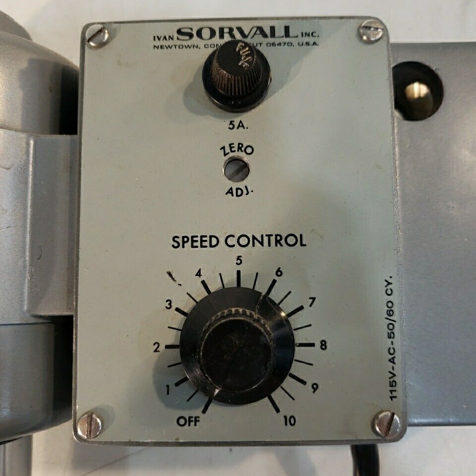 Sorvall 17150 Omni-Mixer 115V 5A 16000RPM With Speed Control Homogenizer