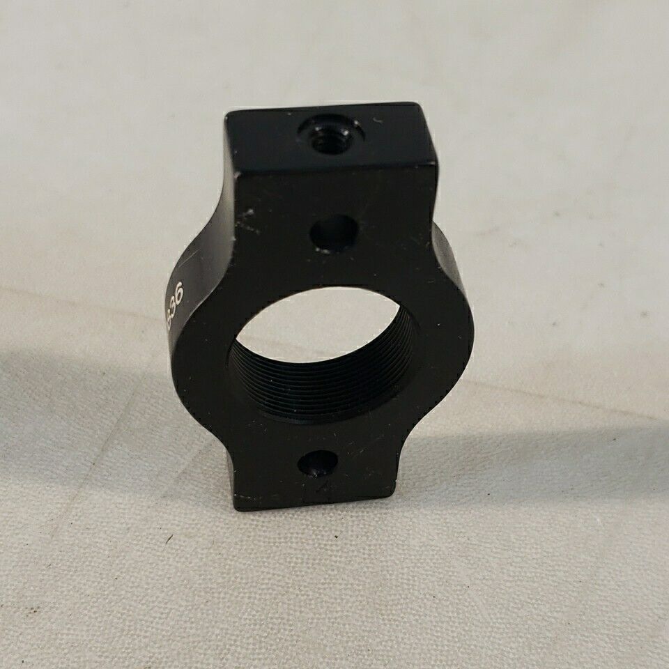 Newport NRC 9836 Optical Stand Threaded Mount M4 Set Screw Holes 0.775" Hole