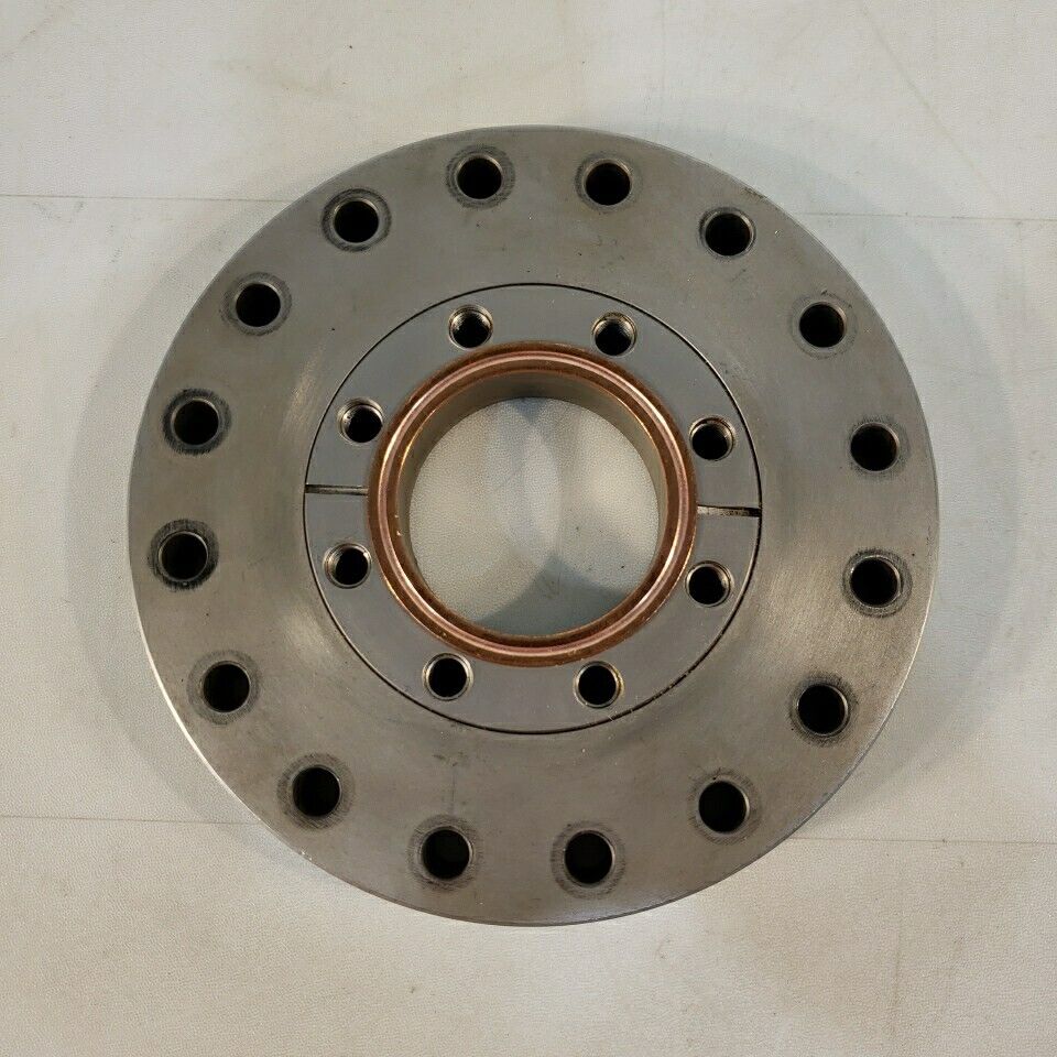 6" DN100CF To 3.38" NW50CF Zero-Length Adapter Conflat Flange High Vacuum