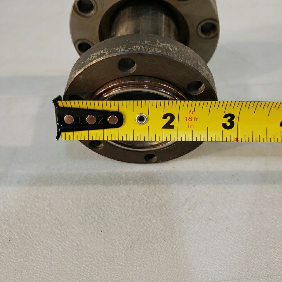 2.75" DN35CF To 3.38" NW50CF Adapter Nipple Rotatable Ends Rounded Knife Edges
