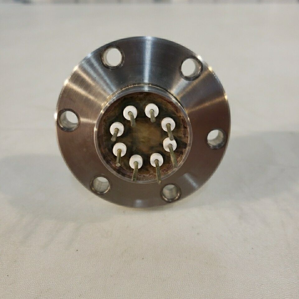 MDC 2.75" CF DN35CF 8-Pin Electrical Feed Through Conflat Flange High Vacuum