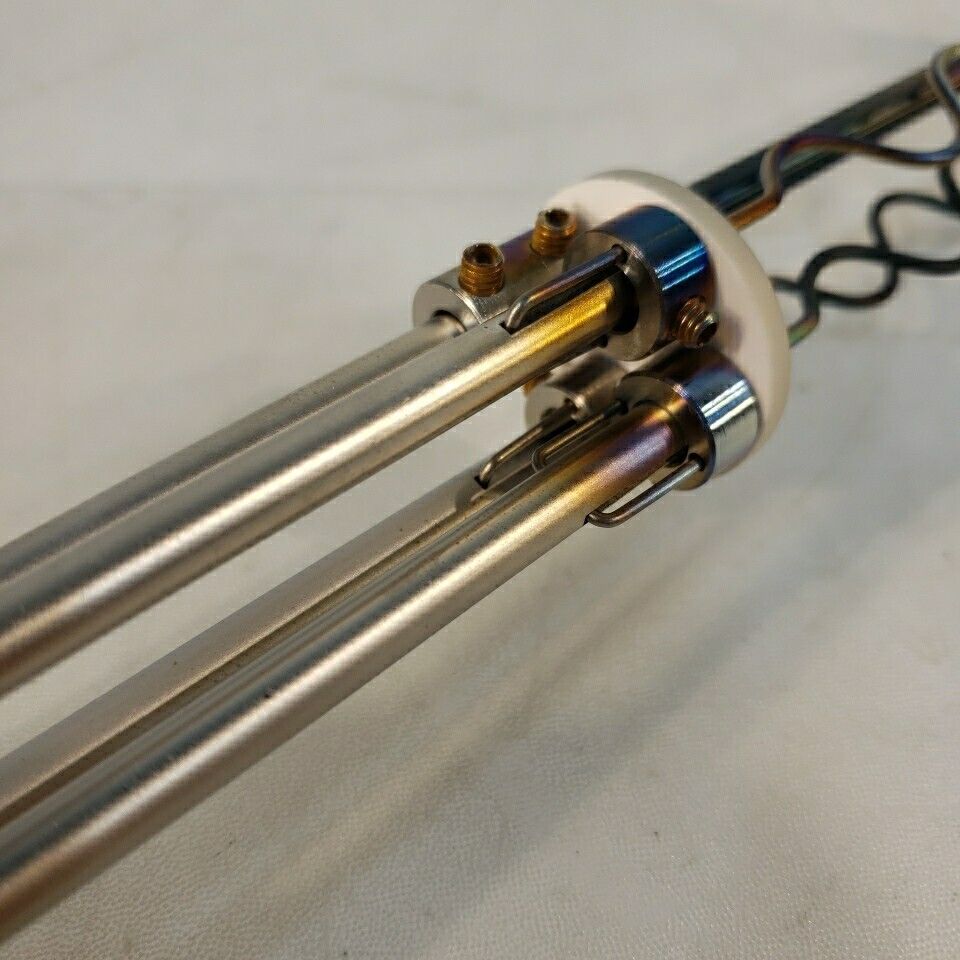 Varian 2.75" DN35CF CF Conflat 4-Pin Electrical Feedthrough Shroud High Vacuum