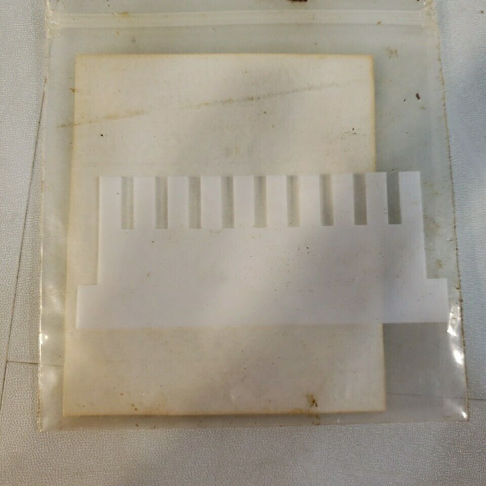 Bio-Rad 165-2920 10 Well Comb 0.75mm Thick Mini-protean II Electrophoresis