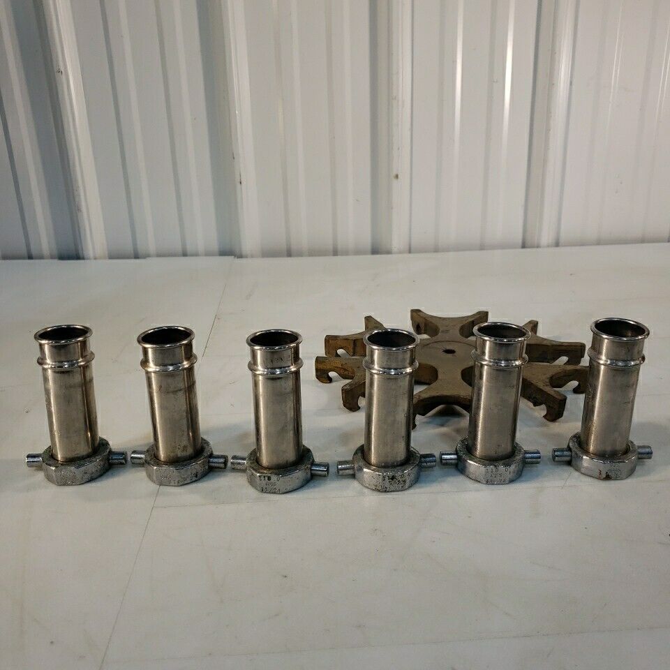 IEC 958 Centrifuge Rotor with 6 325 Bucket Collar & 6X 305 Buckets & 20 Spacers