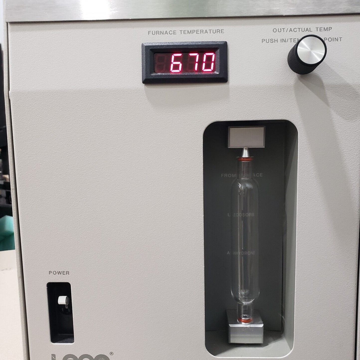 Leco VTF-900 Furnace Combustion Composition Tester For CHNS-932 PN 601-800-100