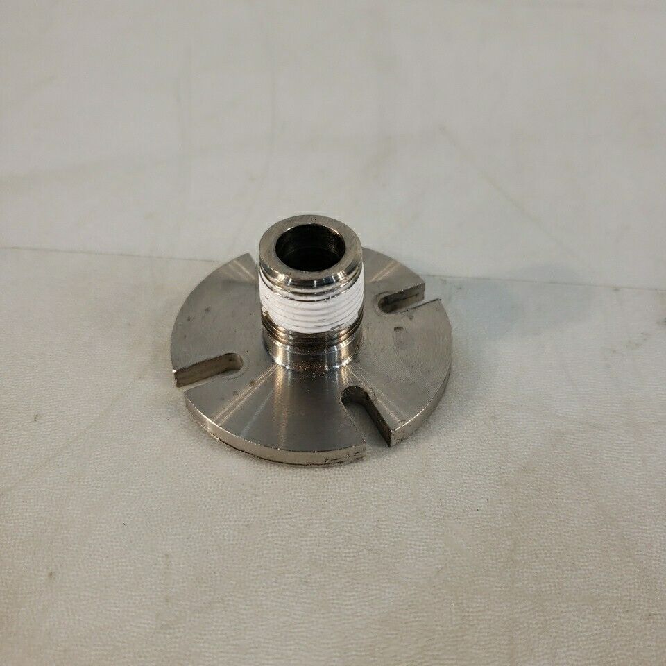 International Shore Connection NPT 3/8" Adapter 2" OD Male Floor Fitting Flange