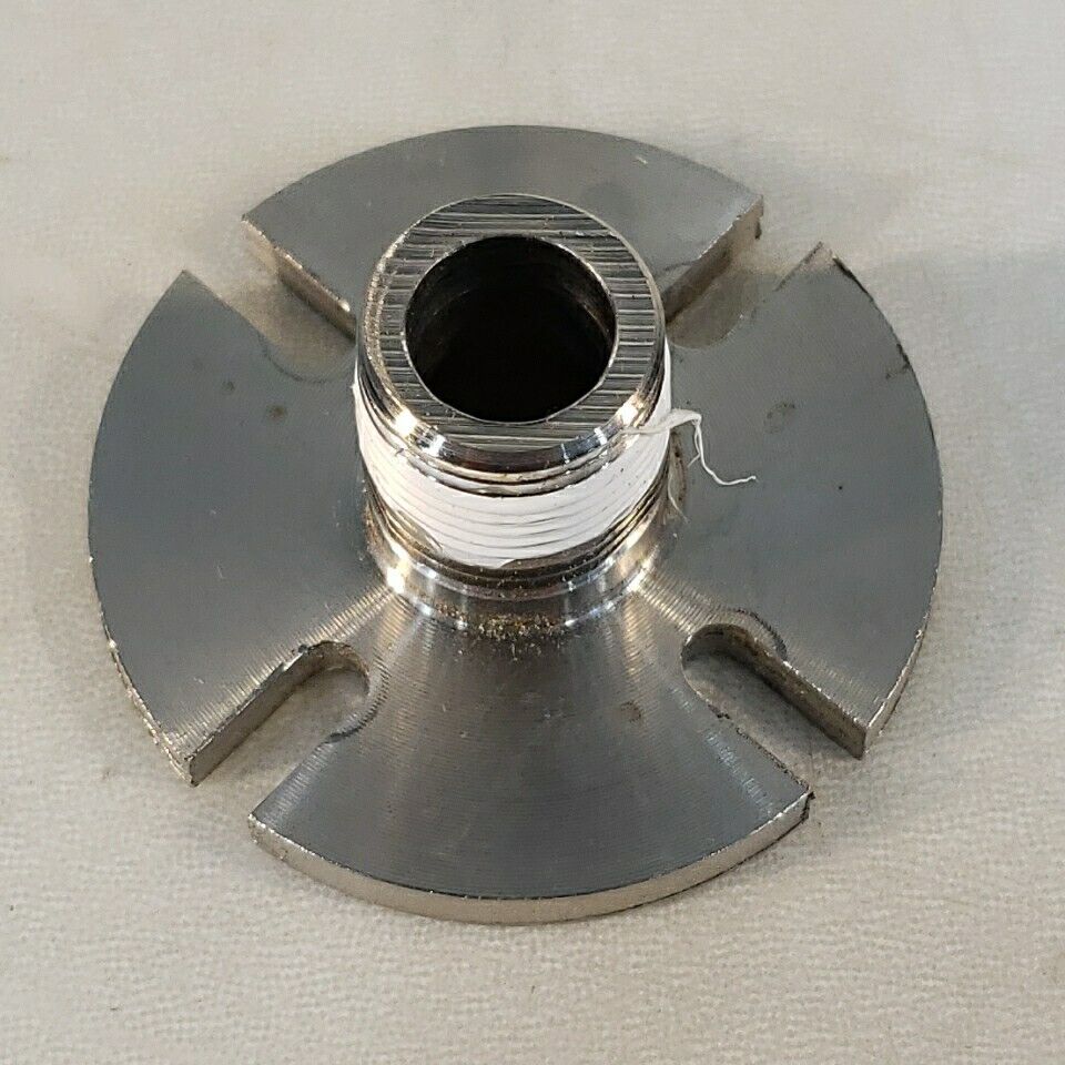 International Shore Connection NPT 3/8" Adapter 2" OD Male Floor Fitting Flange