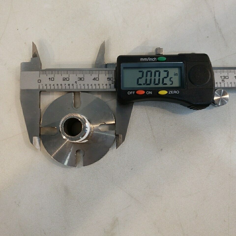 International Shore Connection NPT 3/8" Adapter 2" OD Male Floor Fitting Flange