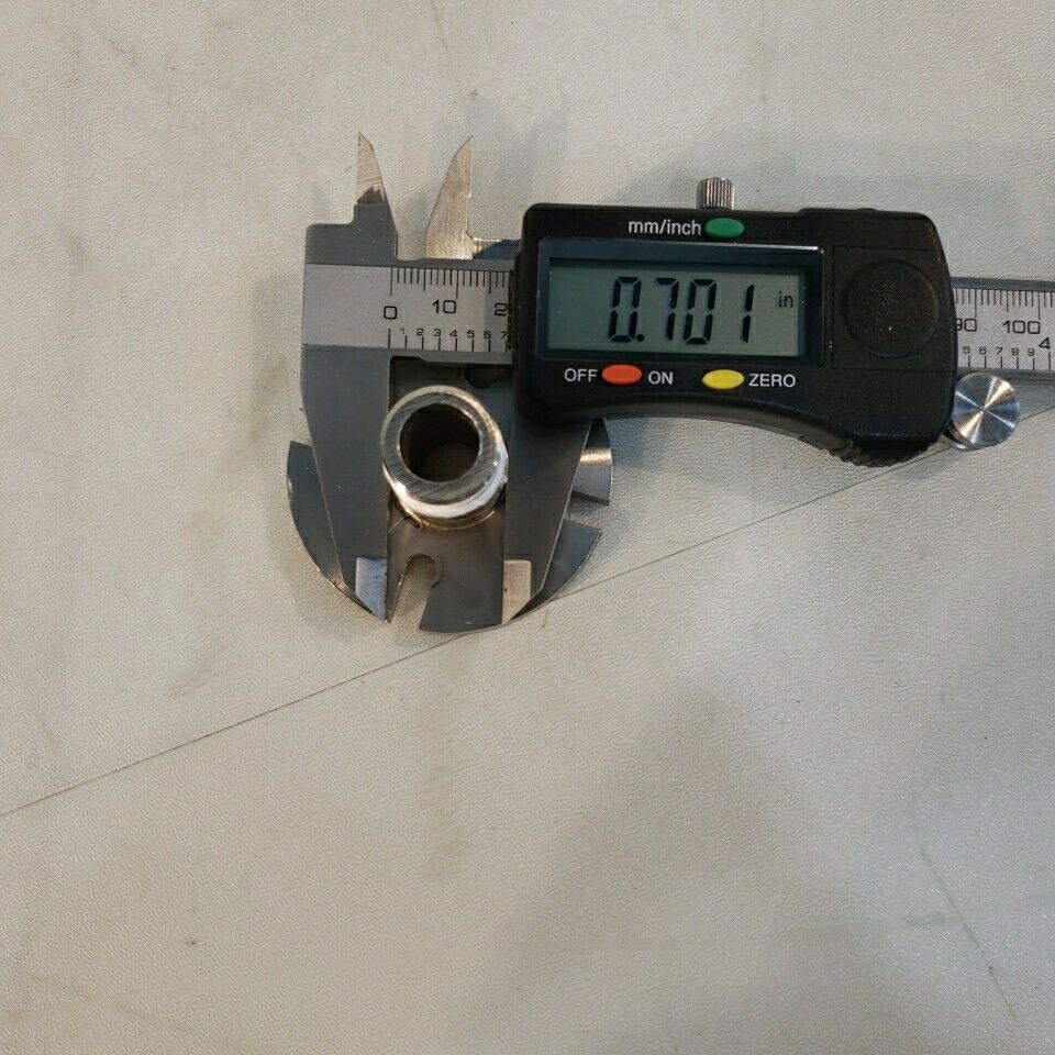 International Shore Connection NPT 3/8" Adapter 2" OD Male Floor Fitting Flange