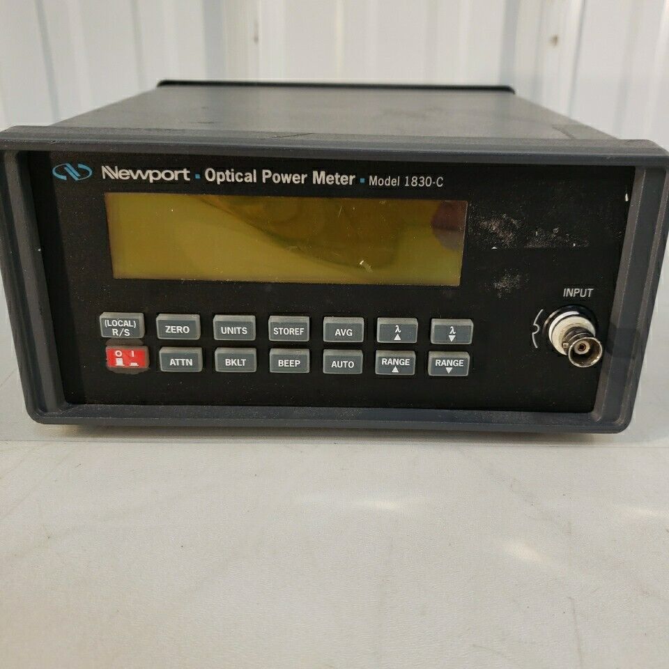 Newport 1830-C Optical Power Meter - Powers On Tested