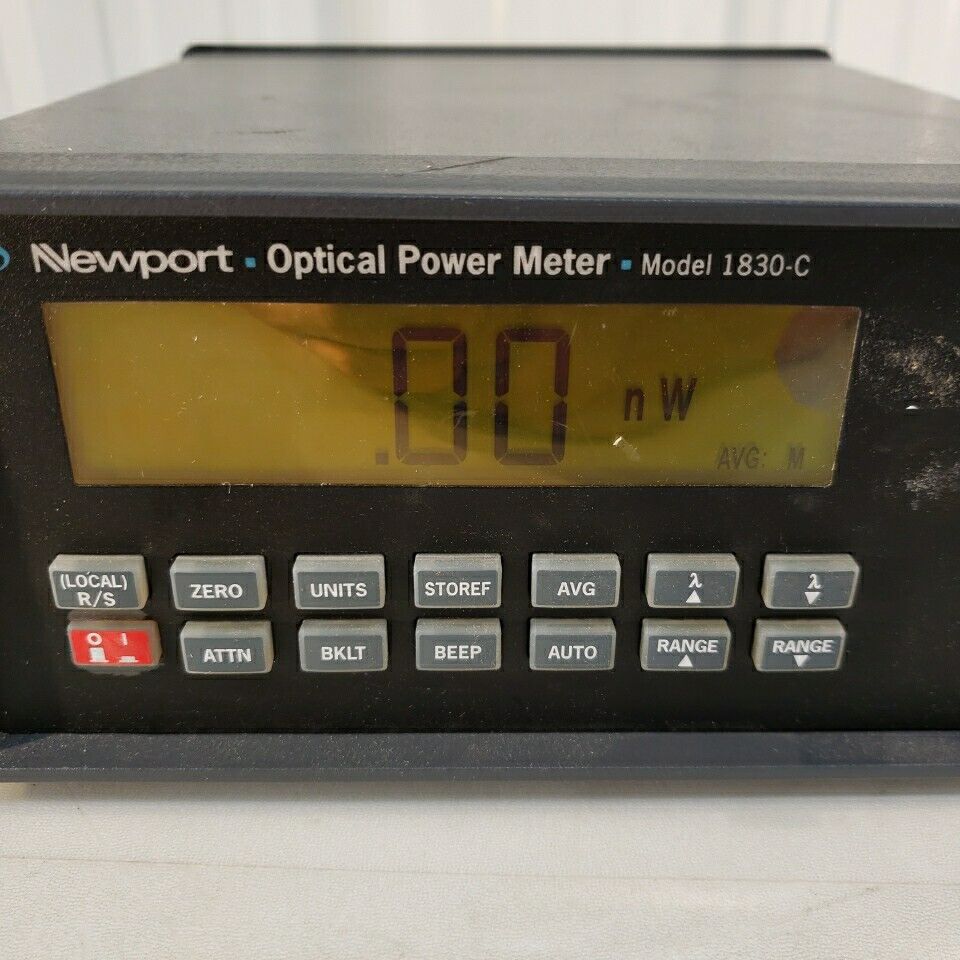 Newport 1830-C Optical Power Meter - Powers On Tested