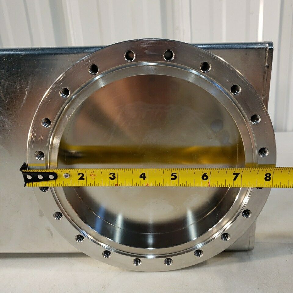 MDC GV-6000M Ultra High Vacuum Gate Valve 8" DN160CF CF Conflat UHV Stainless