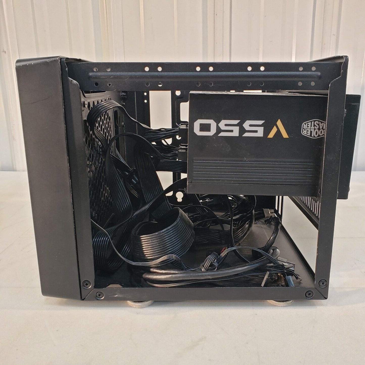Cooler Master Mini Computer Case w/ RS-550-AFBA-G1 Modular Power Supply and Fans