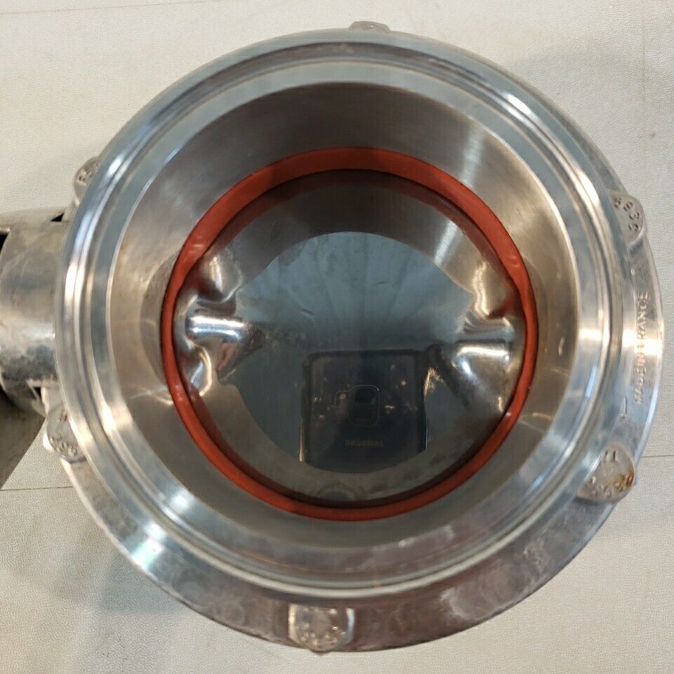 Definox Tri Clover 3" Manual Butterfly Valve Sanitary Stainless Steel Fitting