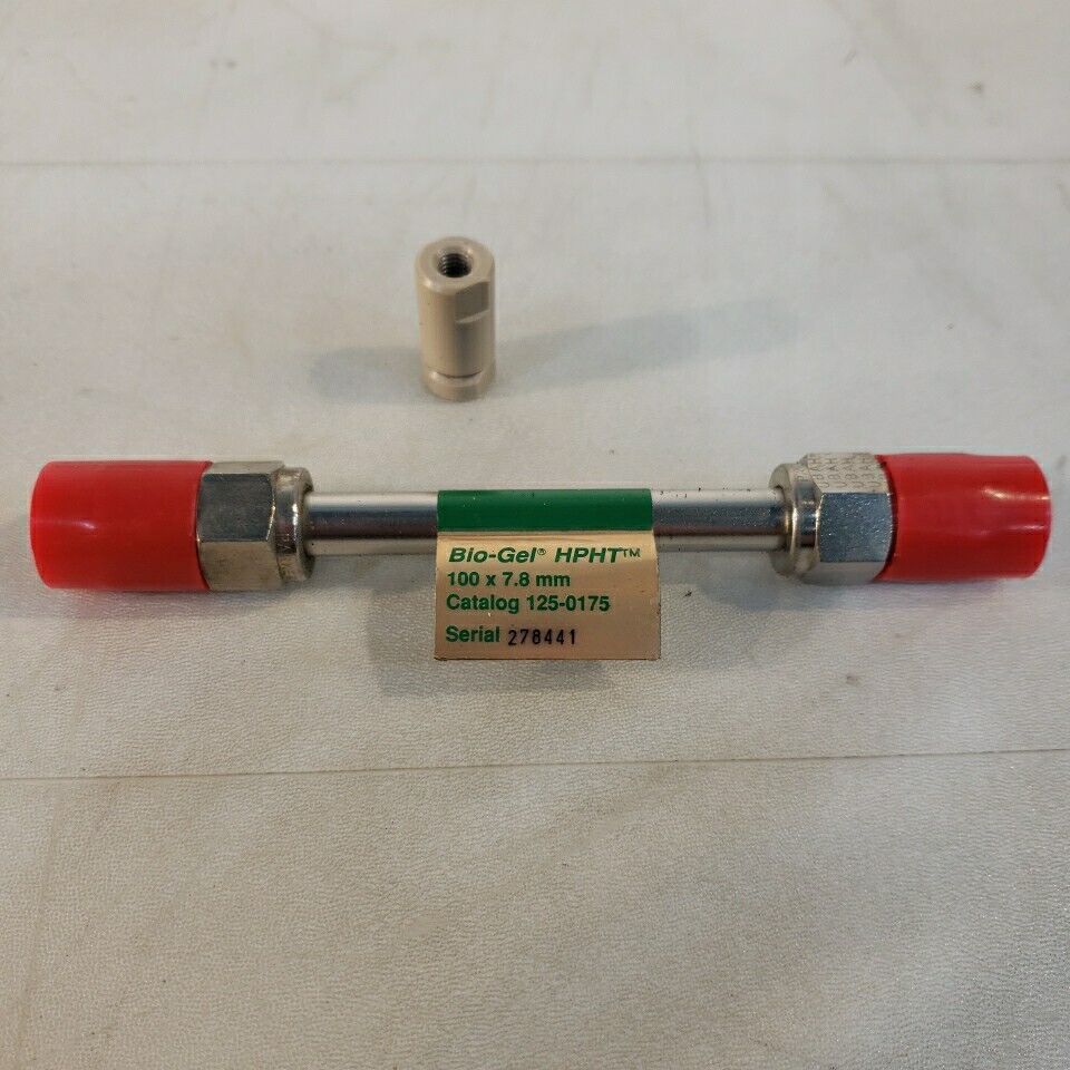 Bio Rad 125-0175 Bio-Gel HPHT 100 x 7.8mm Experimental Column Electrophoresis