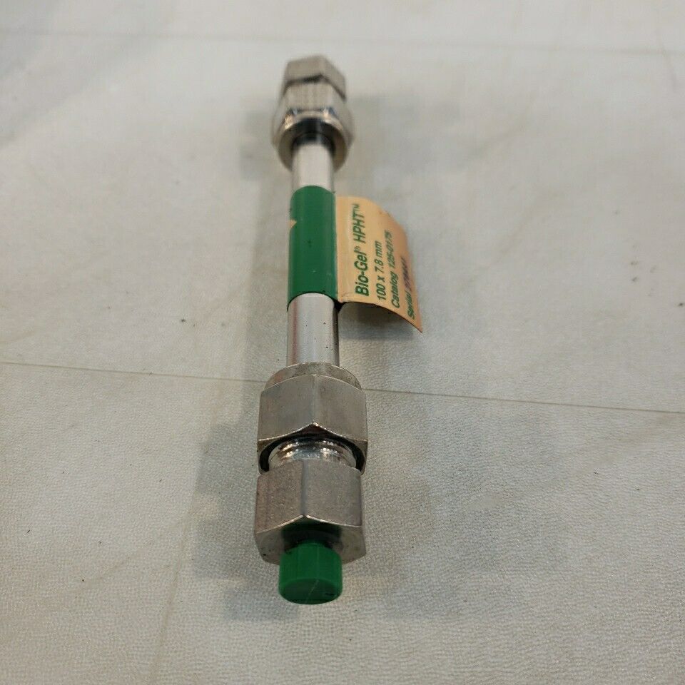 Bio Rad 125-0175 Bio-Gel HPHT 100 x 7.8mm Experimental Column Electrophoresis