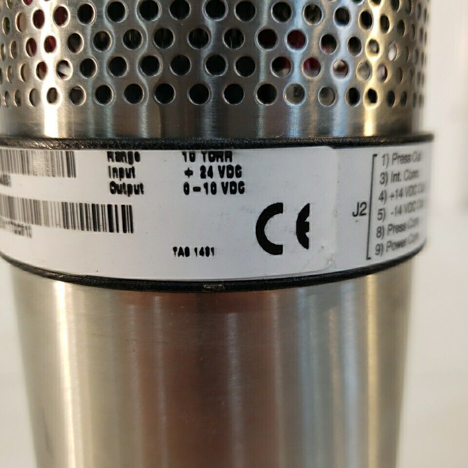Tested MKS CT27A11TDC910 Baratron Pressure Transducer CommunicaTorr KF16 NW16