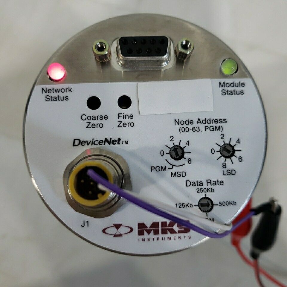 Tested MKS CT27A11TDC910 Baratron Pressure Transducer CommunicaTorr KF16 NW16