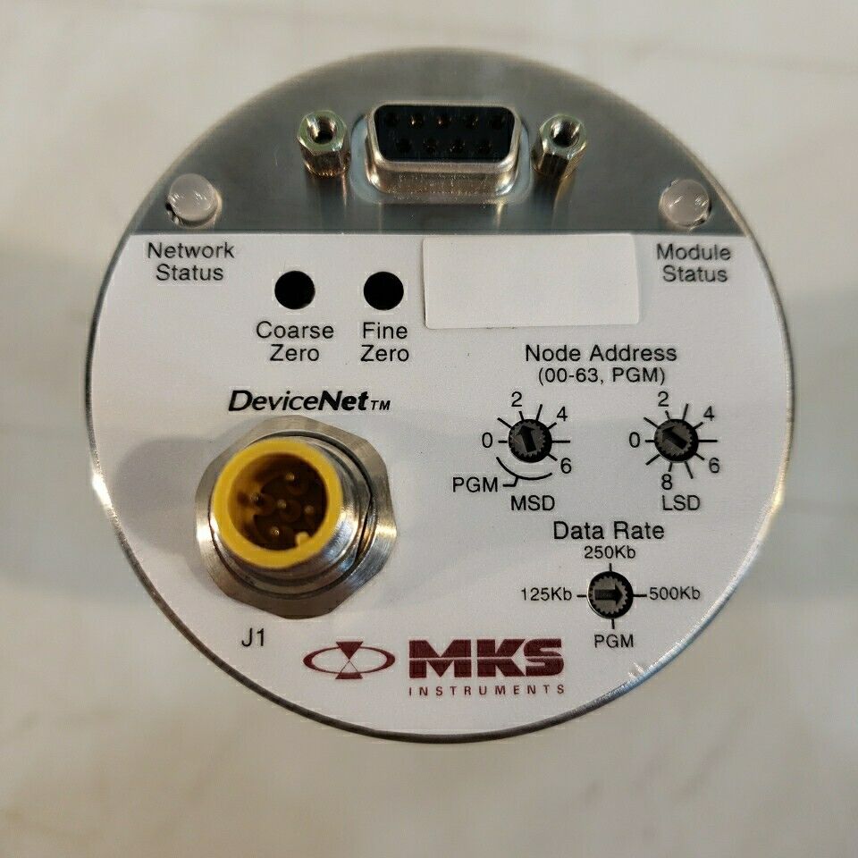 Tested MKS CT27A11TDC910 Baratron Pressure Transducer CommunicaTorr KF16 NW16