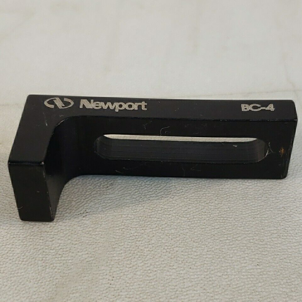 Newport NRC BC-4 Base Clamp Slotted Optical Mount Stand Stainless Steel