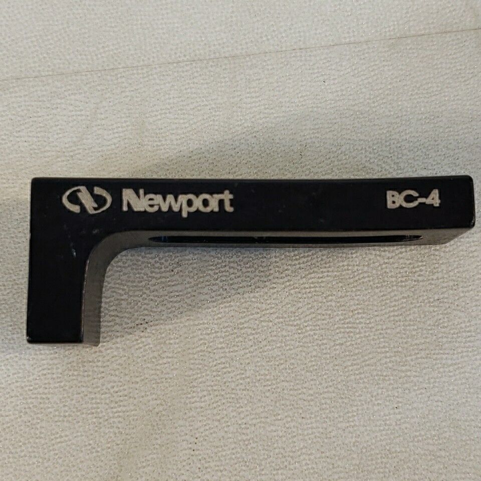 Newport NRC BC-4 Base Clamp Slotted Optical Mount Stand Stainless Steel