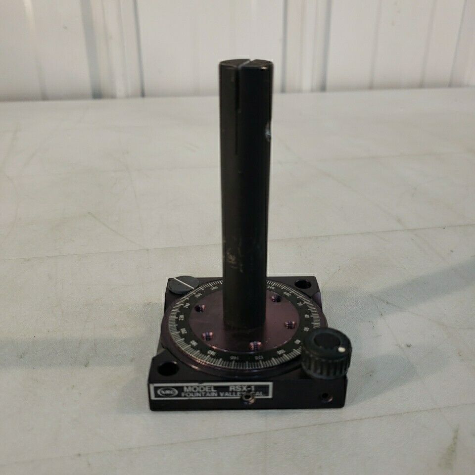 Newport NRC RSX-1 Optical Rotating Base With Post 360 Degrees Stainless Steel