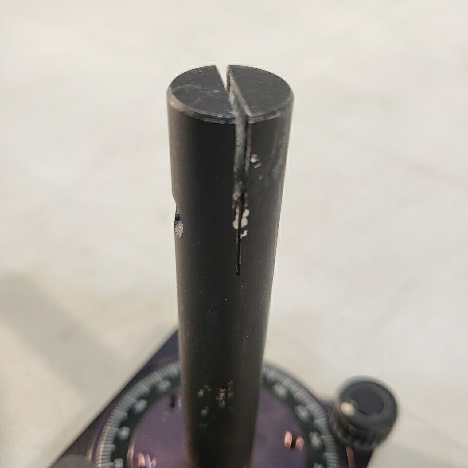 Newport NRC RSX-1 Optical Rotating Base With Post 360 Degrees Stainless Steel