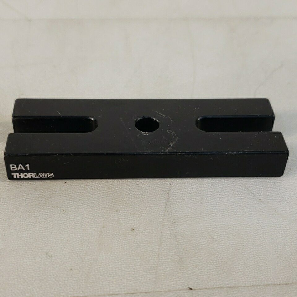 Thorlabs BA1 Optical Mount Base Plate Stand Slotted Stainless Steel