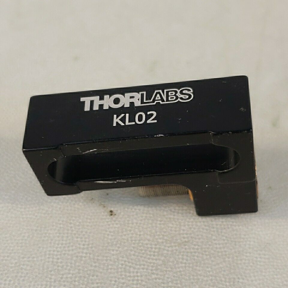 Thorlabs KL02 Optical Adjustable Kinematic Positioner Slotted Stainless Steel