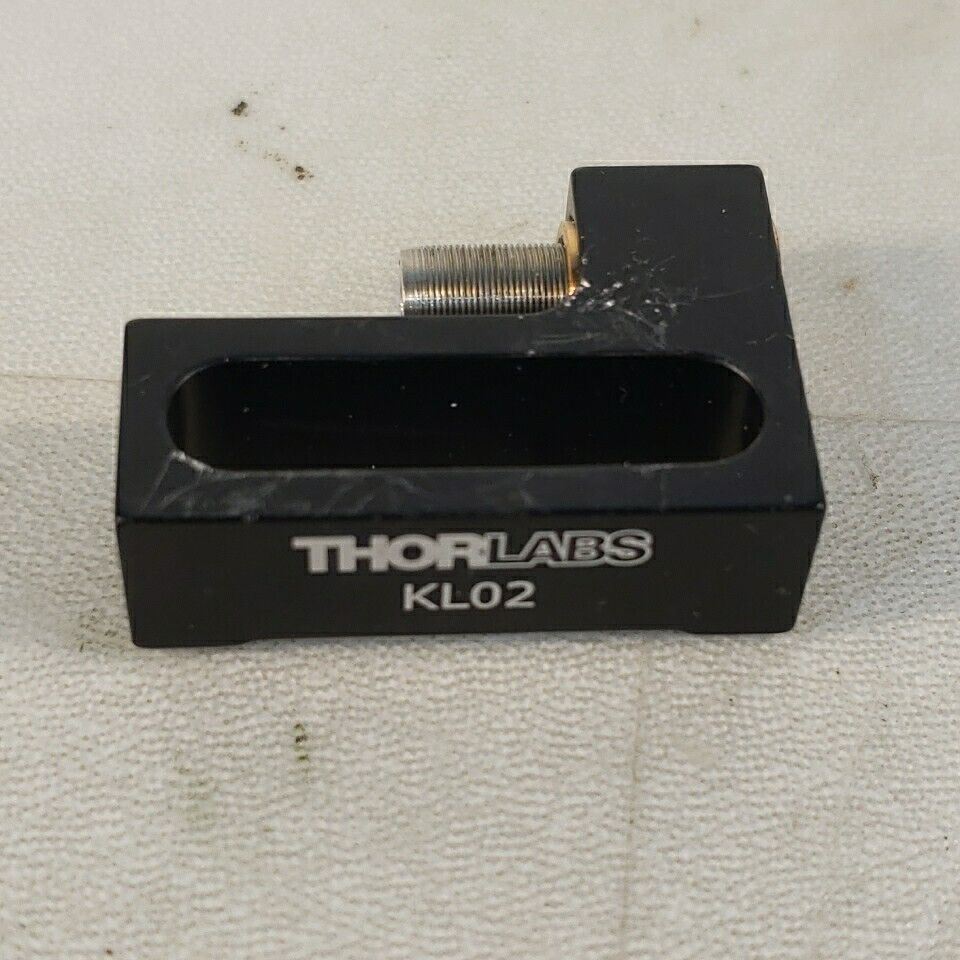 Thorlabs KL02 Optical Adjustable Kinematic Positioner Slotted Stainless Steel