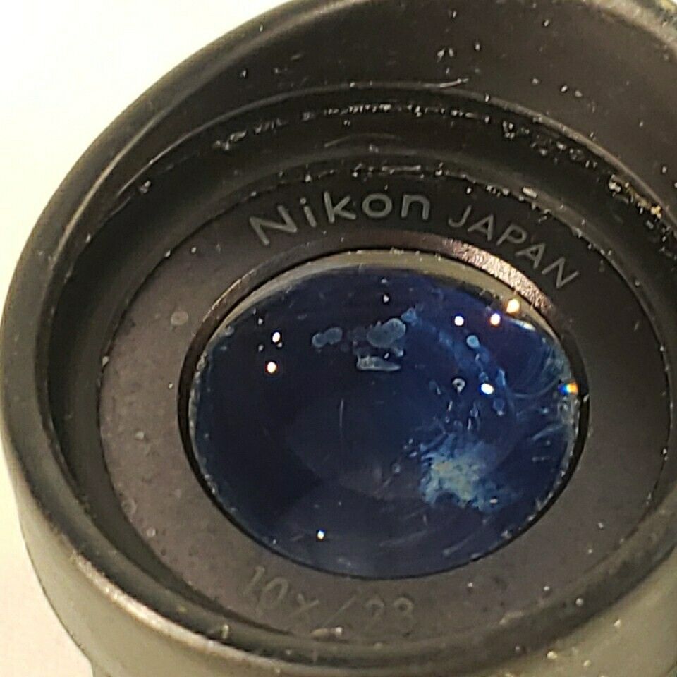 Nikon 10x 23 Microscope Eyepieces 10x/23 With Eyerests for StereoZoom Optical