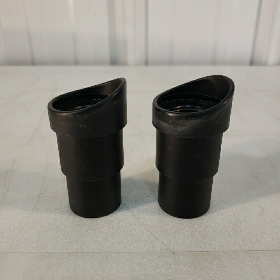 Nikon 10x 23 Microscope Eyepieces 10x/23 With Eyerests for StereoZoom Optical