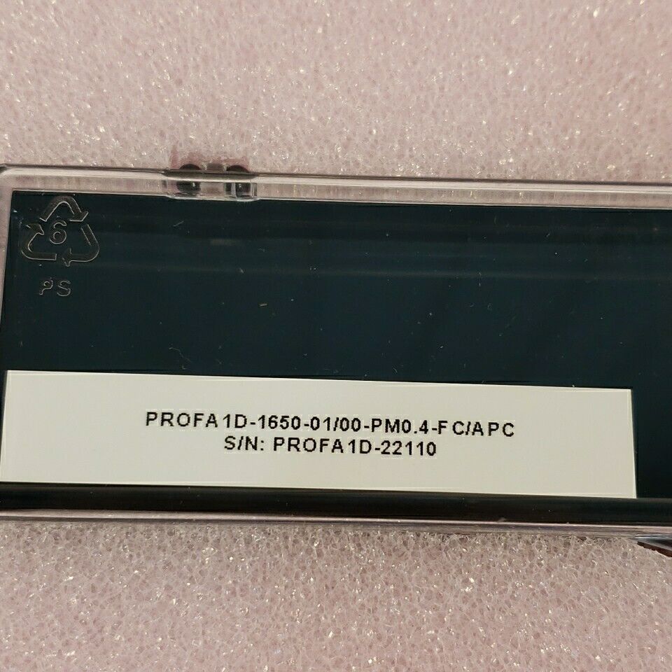 Set Of 3 Profa Fiber Optic Cables 1D-1650-01/00-PM0.4-F 1-Dimensional 1650nm