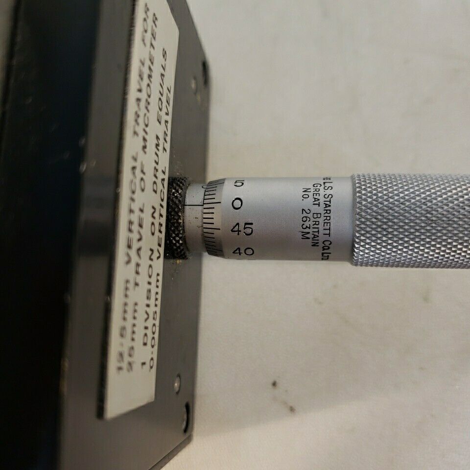 Micrometer Fine Adjustable 12.5mm Z-axis Stage Vertical Travel Optical Focusing