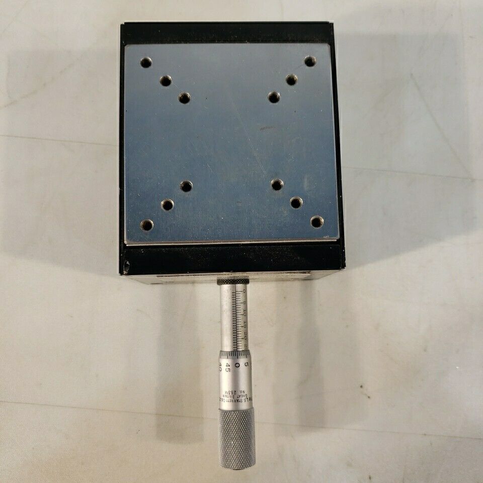 Micrometer Fine Adjustable 12.5mm Z-axis Stage Vertical Travel Optical Focusing