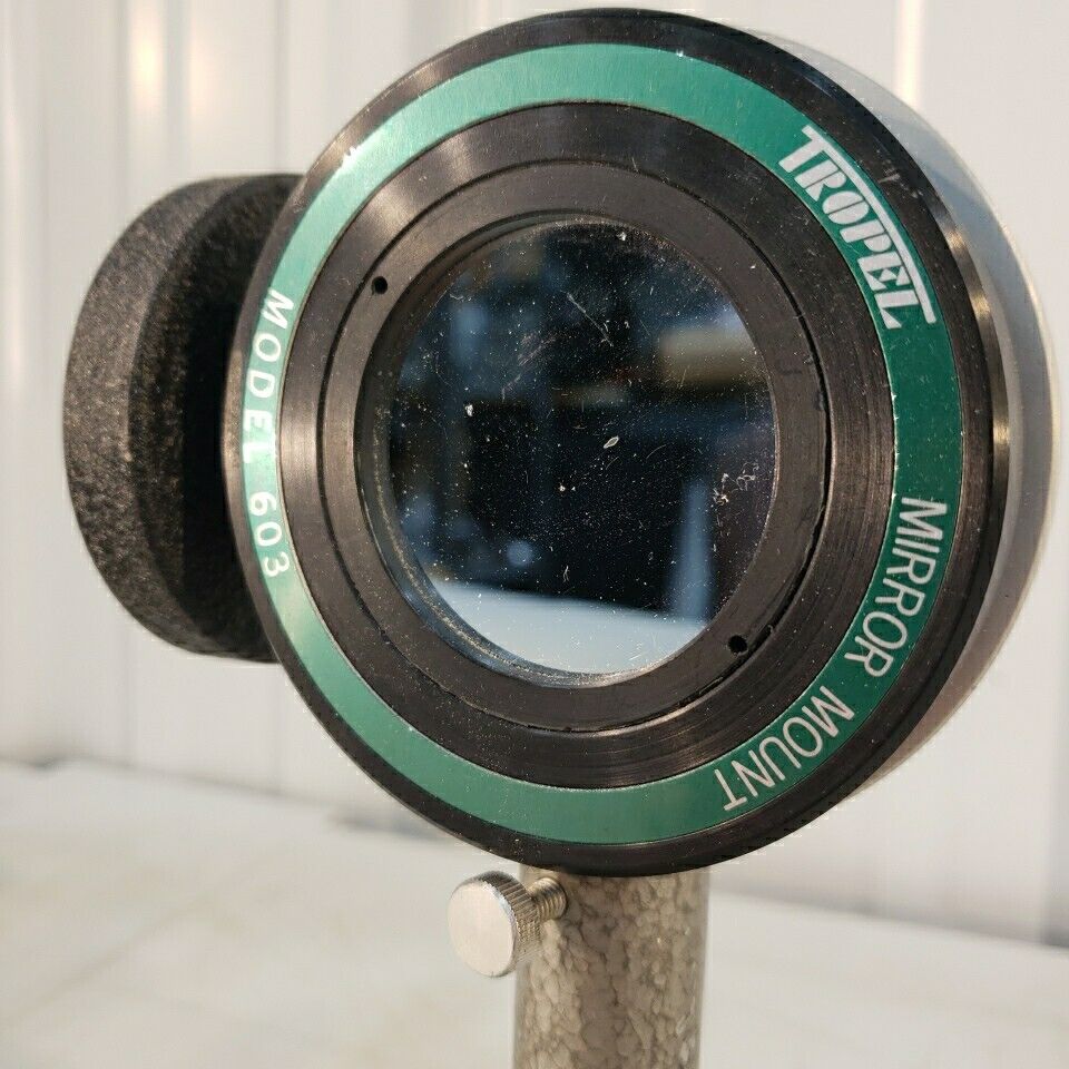 Tropel 603 Mirror Mount Optical Adjustable Stand Mount 3-axis Micrometer