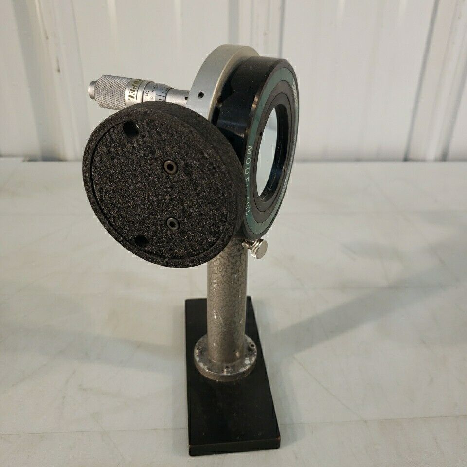 Tropel 603 Mirror Mount Optical Adjustable Stand Mount 3-axis Micrometer