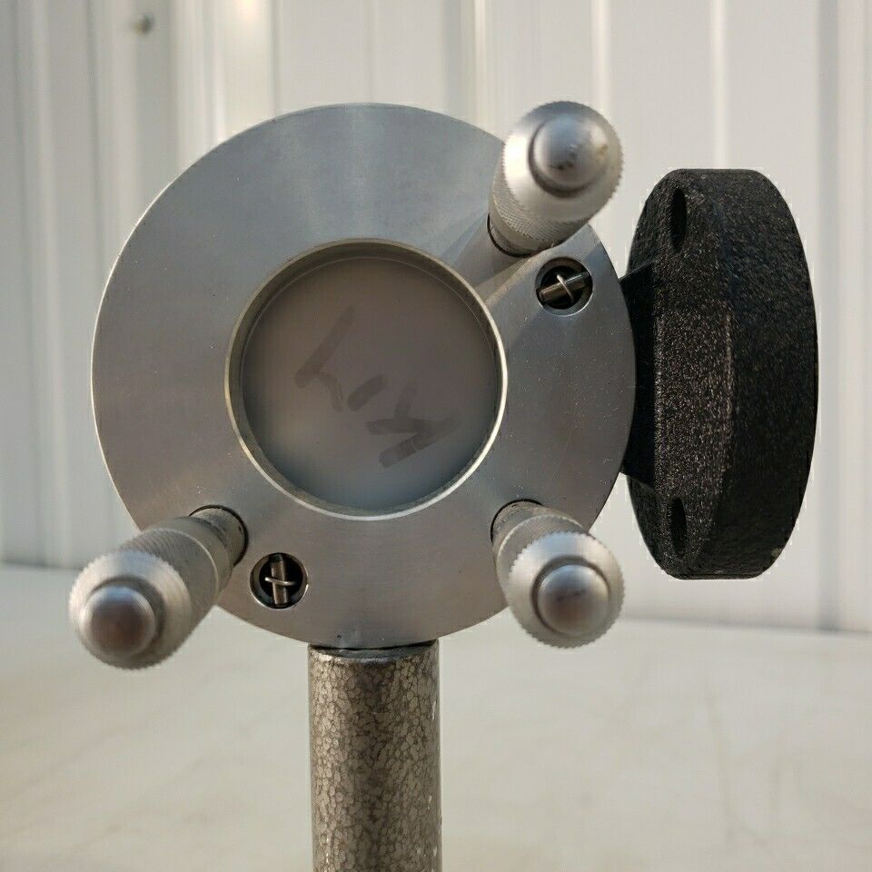 Tropel 603 Mirror Mount Optical Adjustable Stand Mount 3-axis Micrometer