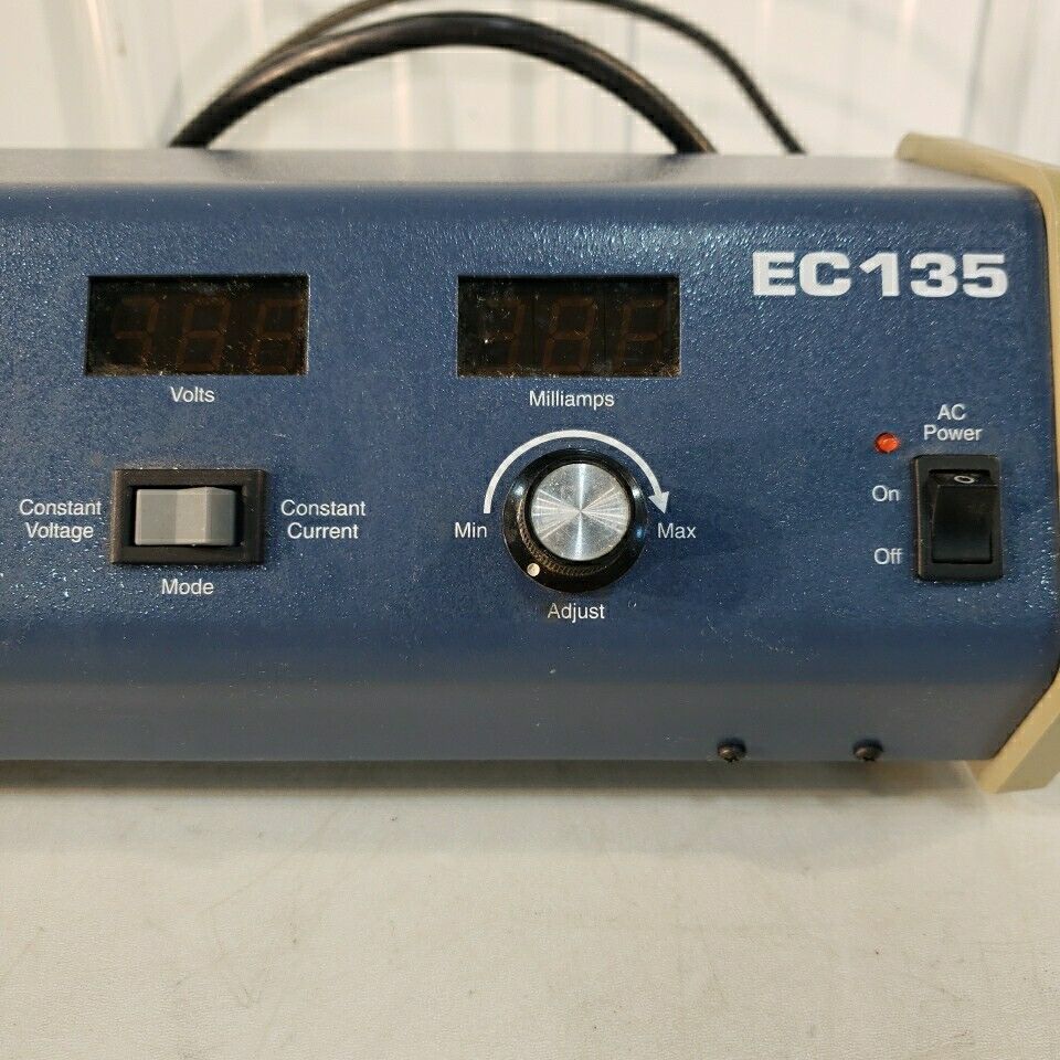 E-C Apparatus Corporation EC135 Electrophoresis Power Supply 20-250v DC Power