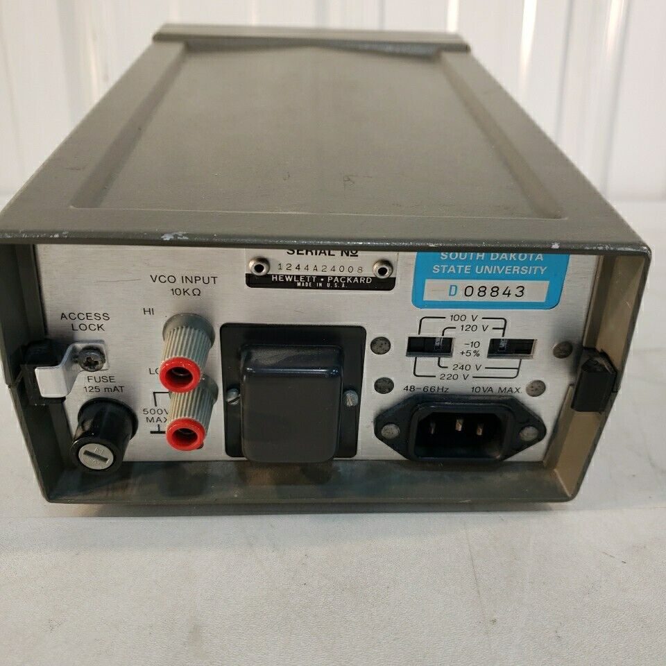 Hewlett Packard HP 3311A Function Generator Signal Source Tested Working