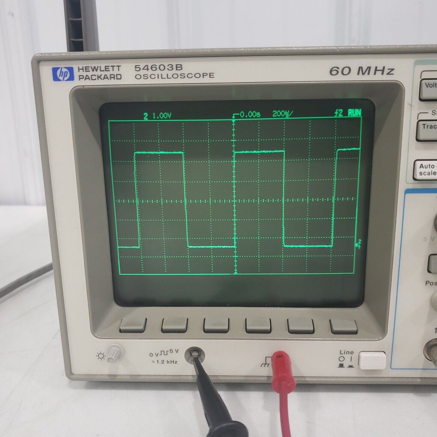 Hewlett Packard HP 54603B Oscilloscope 60MHz 2-Channel CRT - Tested Working