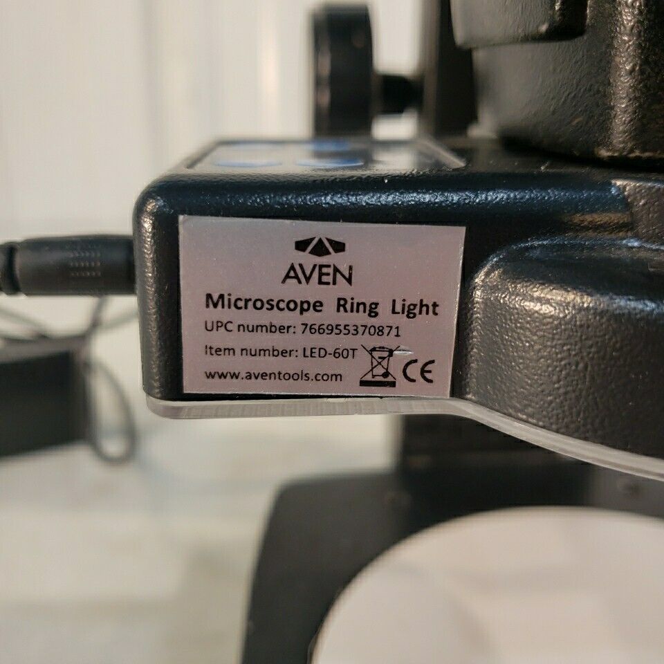 Bausch & Lomb StereoZoom 4 Microscope Range 0.7x-3x w/ Stand & Aven Ring Light