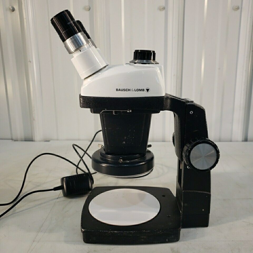 Bausch & Lomb StereoZoom 4 Microscope Range 0.7x-3x w/ Stand & Aven Ring Light
