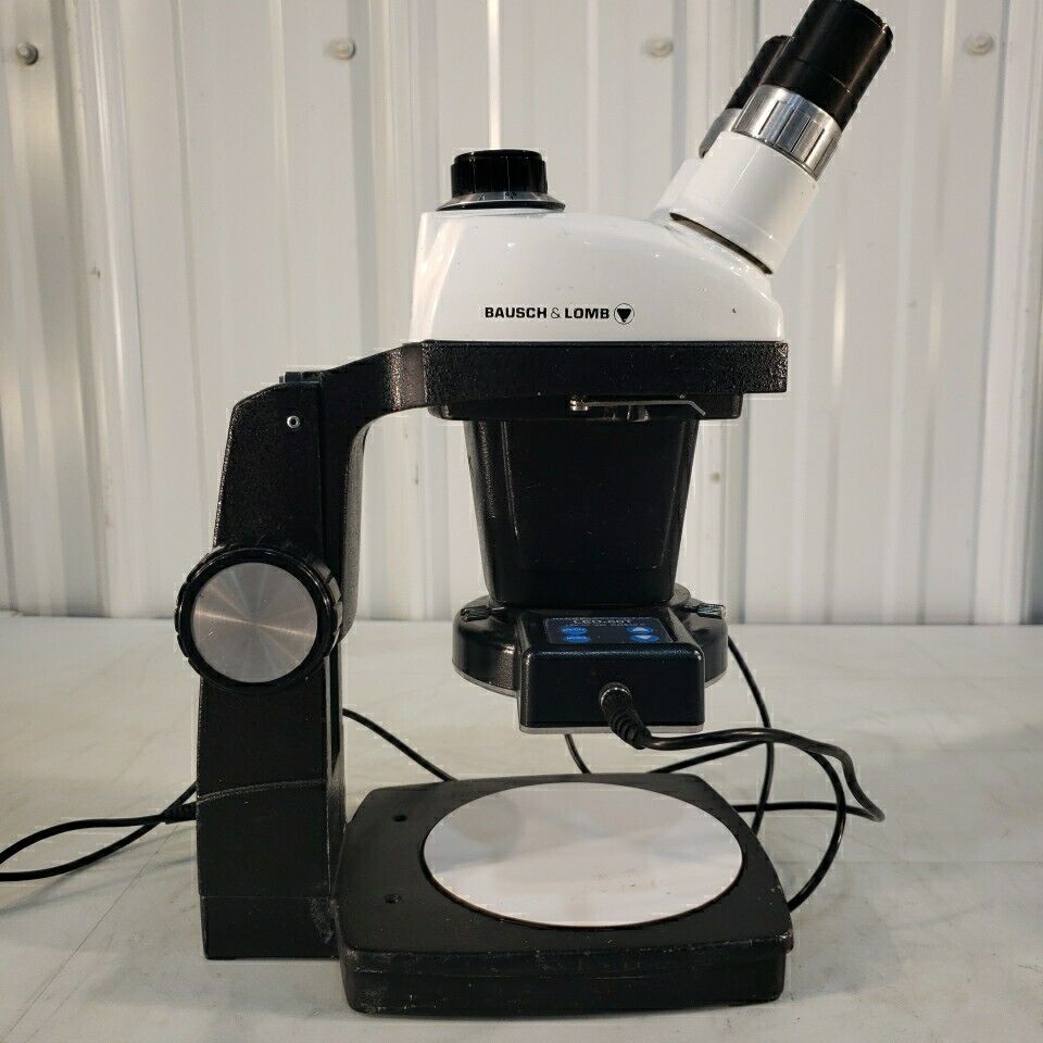 Bausch & Lomb StereoZoom 4 Microscope Range 0.7x-3x w/ Stand & Aven Ring Light