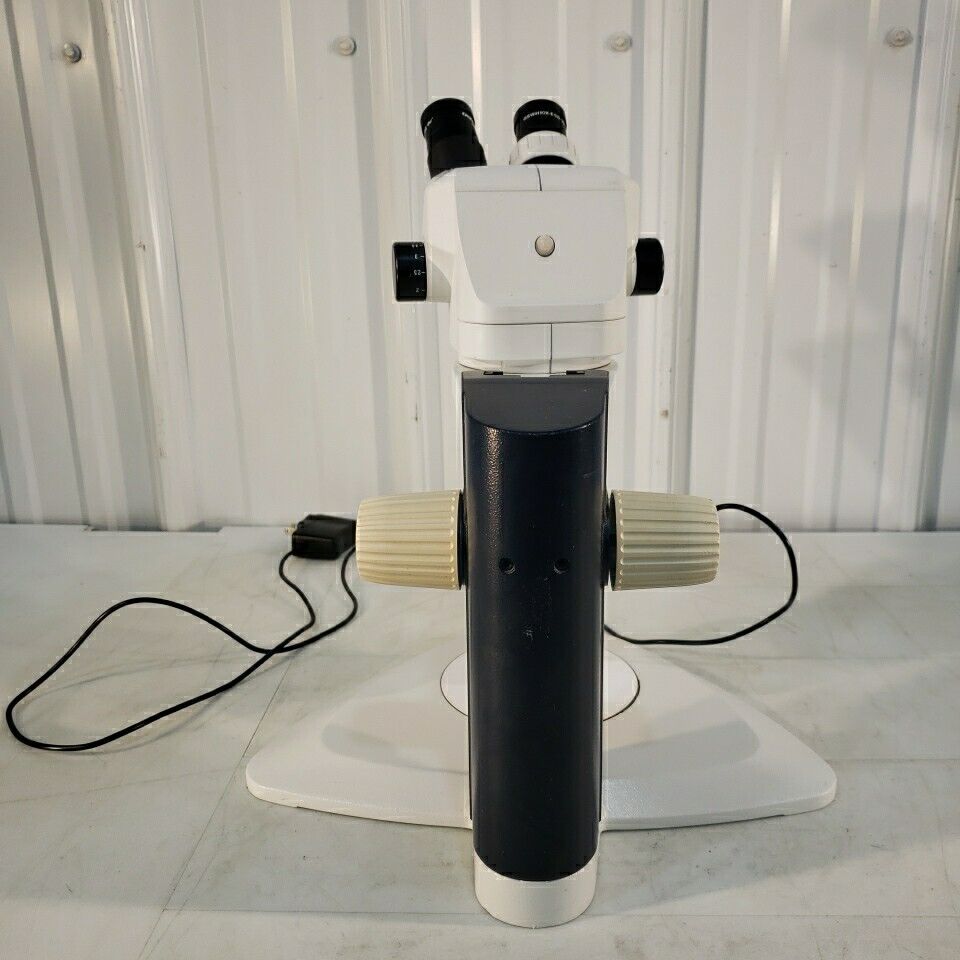 Olympus Microscope SZ4045 ESD 0.67x-4x StereoZoom w/ LED Ring Light, Stand, Eyep