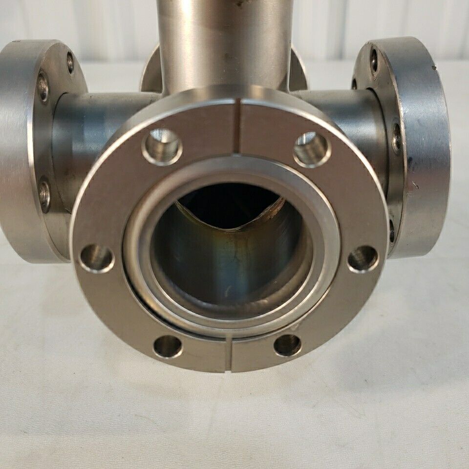 2.75" DN35CF 6-Way Cross CF Nicked Knife Edge High Vacuum Stainless Steel